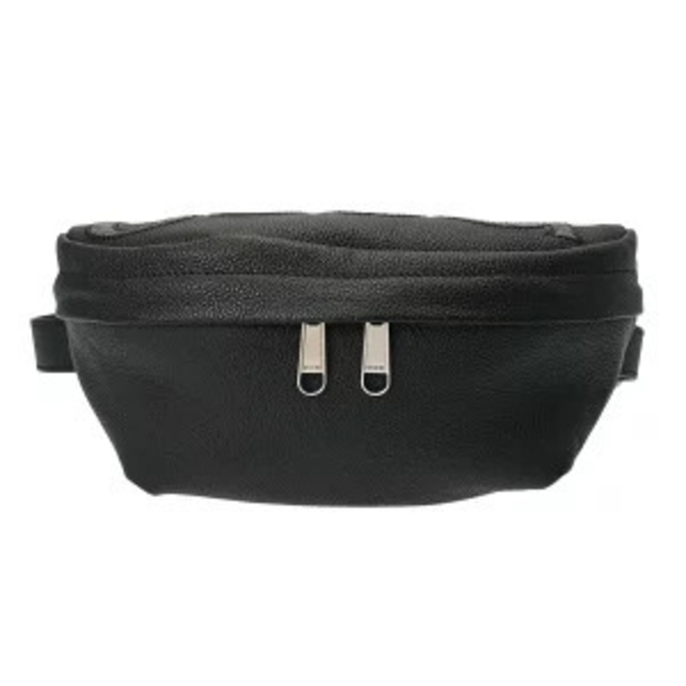 Gucci Waist Bag Leather Body Black